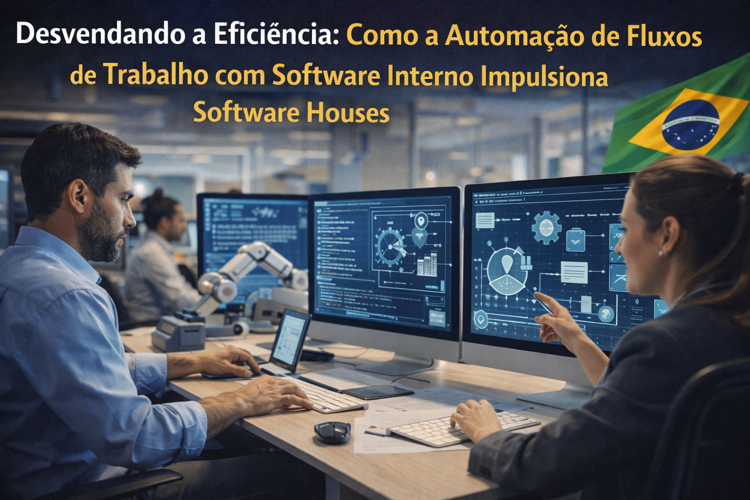 Automação de Fluxos de Trabalho com Software Interno
