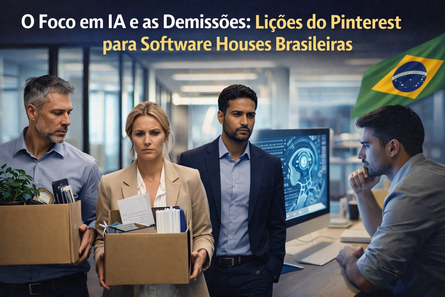 O Foco em IA e as Demissões do Pinterest