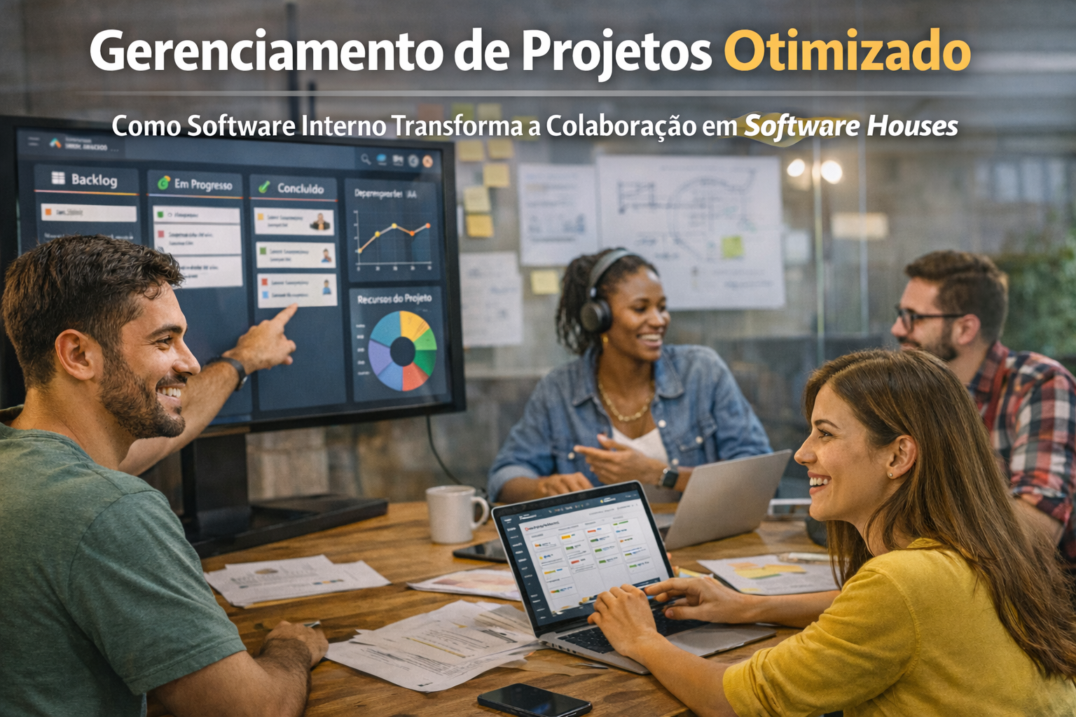 Gerenciamento de Projetos com Software Interno